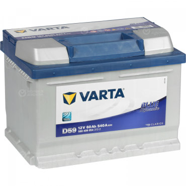 Автомобильный аккумулятор Varta 60 Ач обратная полярность LB2