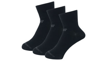 PERFORMANCE COTTON FLAT KNIT ANKLE SOCKS 3 PAIR