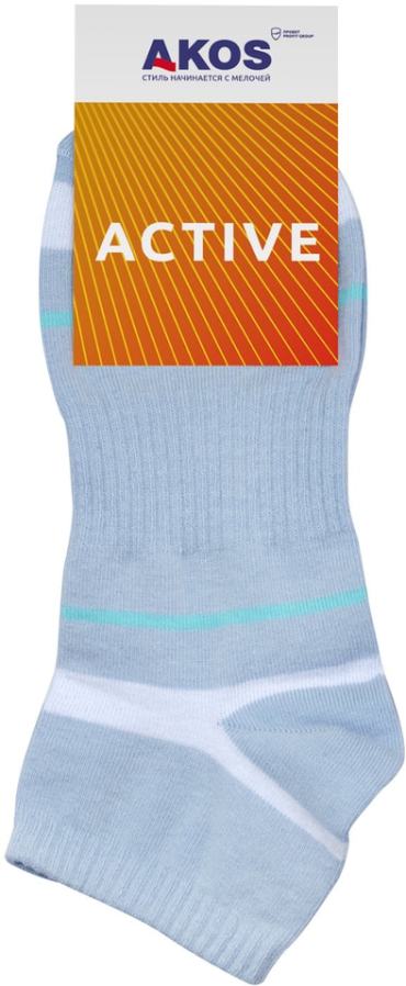 Носки женские Akos Sport голубой р.21-23