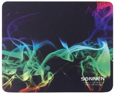 Коврик для мыши Sonnen Smoke резина+ткань 22*18*0.3см