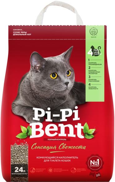 Наполнитель Pi-Pi Bent Сенсация свежести 24л