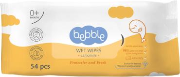 Салфетки влажные Bebble Wet Wipes Ромашка 54шт