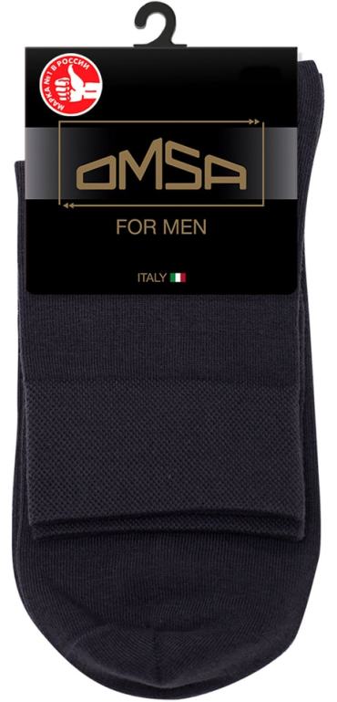 Носки мужские Omsa Classic Nero средняя длина паголенка р.42-44