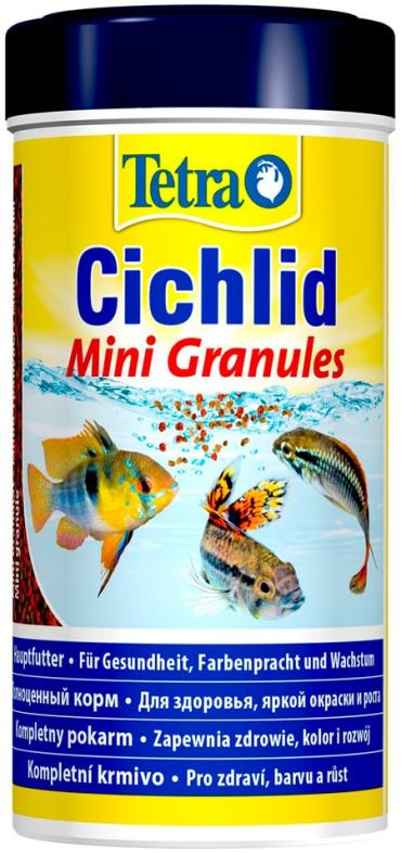 Корм для рыб Tetra Cichlid Mini Granules для небольших цихлид в гранулах 250мл