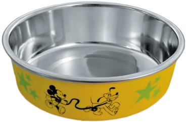 Миска для животных Triol Disney Mickey & Pluto на резинке 250мл
