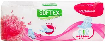 Прокладки Softex Fast Absorption Perforated Large 10шт