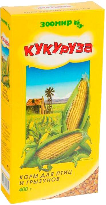 Корм для птиц и грызунов Зоомир Кукуруза 400г