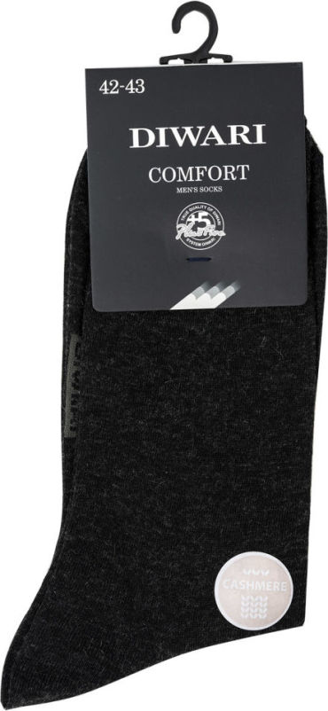 Носки мужские Diwari Comfort черные р.42-43