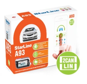 Автомобильная сигнализация StarLine A93 2CAN LIN