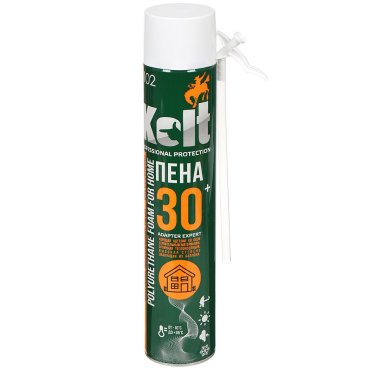 Пена монтажная Kolt, бытовая, 30, 520 г, всесезонная