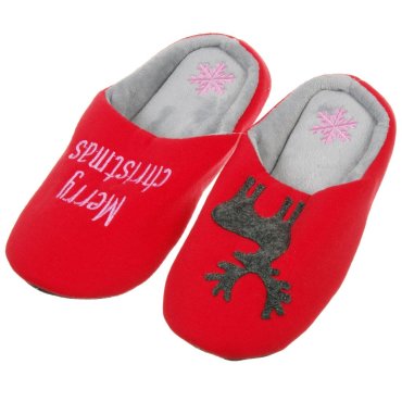 Тапки для мужчин, р. 42-43, Merry christmas, Y2204-469