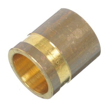 Гильза d16 мм, латунь, Stout, SFA-0020-000016