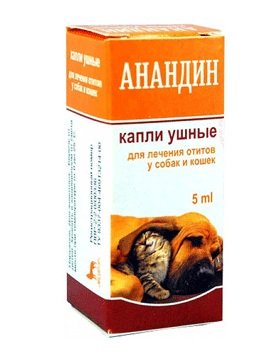 Анандин от отита 5 мл