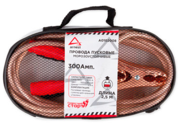 Пусковые провода Arnezi 300A 12V 2.5m A0102008