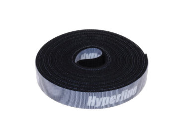 Изолента Hyperline 5mx16mm Black WASNR-5x16-BK