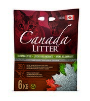 Canada Litter Unscented / Комкующийся наполнитель Канада Литэр для кошачьего туалета Запах на Замке Без запаха
