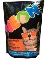 Neon Litter Наполнитель для кошачьего туалета Силикагелевый Комкующийся Оранжевый