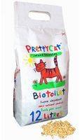 PrettyCat Wood Granules / Наполнитель для кошачьего туалета ПриттиКэт Вуд Гранулс Древесный