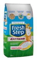Fresh Step Extreme / Наполнитель для кошачьего туалета Фреш Степ Впитывающий тройной контроль запаха