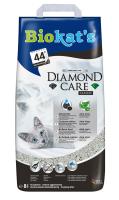 Biokats Diamond Care Classic / Комкующийся наполнитель Биокэтс для кошачьего туалета с Активированным углем и Алоэ вера