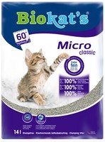 Biokats Micro Classic / Комкующийся наполнитель Биокэтс для кошачьего туалета