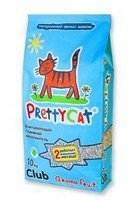PrettyCat Aroma Fruit / Наполнитель для кошачьих туалетов ПриттиКэт Арома Фрут Впитывающий