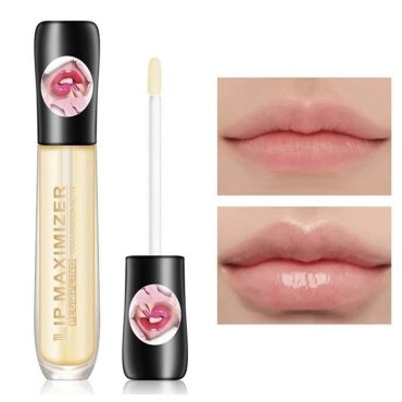 Увлажняющий блеск для увеличения губ Lip Maximizer, объем без инъекций, прозрачный
