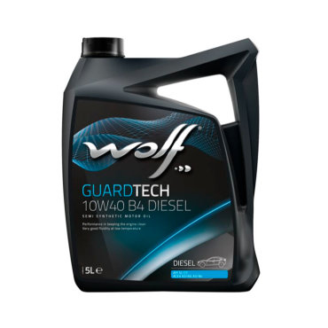 Моторное масло Wolf GuardTech B4 Diesel 10W40 5 л