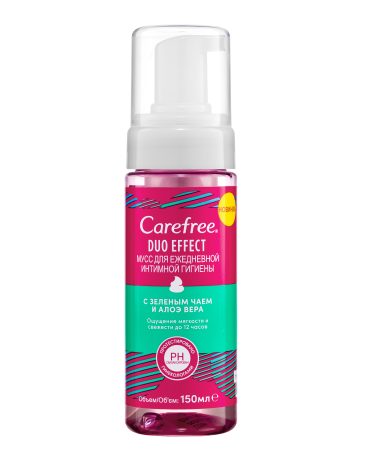 Мусс Carefree для интимной гигиены
