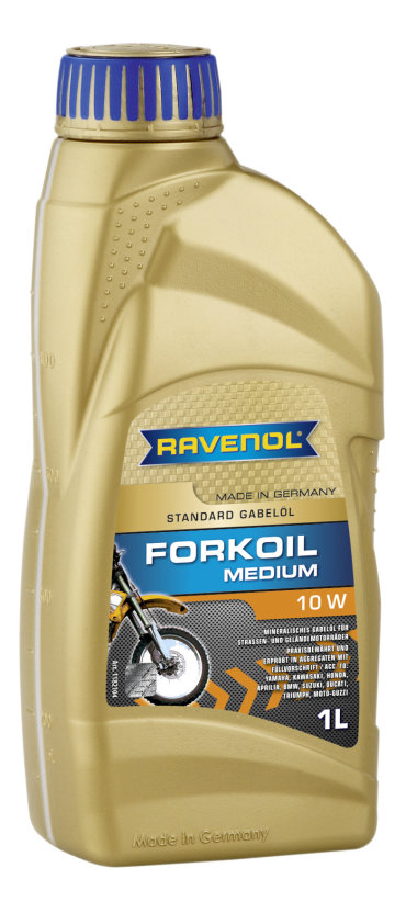 Гидравлическое масло RAVENOL Fork Oil Medium 10w 1л 1182104-001-01-999