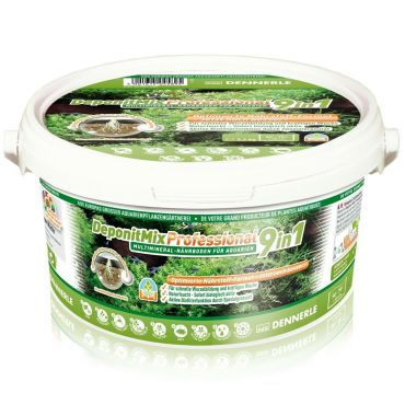 Грунт для аквариума Dennerle Professional 9in1, ведро 2,4 кг на 50-70 л.