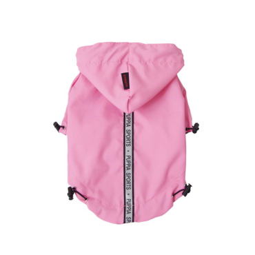 Плащ для собак Puppia Base Jumper, унисекс, розовый, 4L, длина спины 30 см