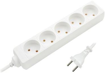 Удлинитель СТАРТ S 5X5, 5 розеток, 5 м, White