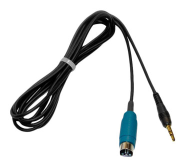Автомобильный аудио кабель AUX 3.5mm audio Alpine KCE 236B модель AUX41392