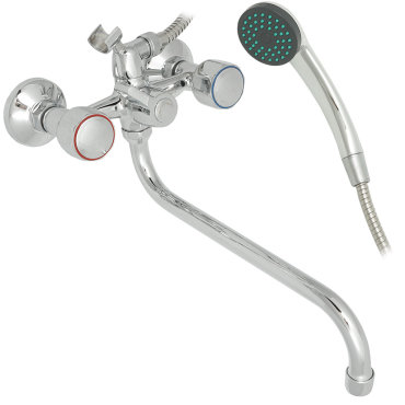 Смеситель для ванны Frud R22109 излив7130S, хром