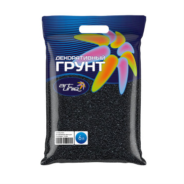 Грунт ArtUniq Color Black 1-2мм 9кг