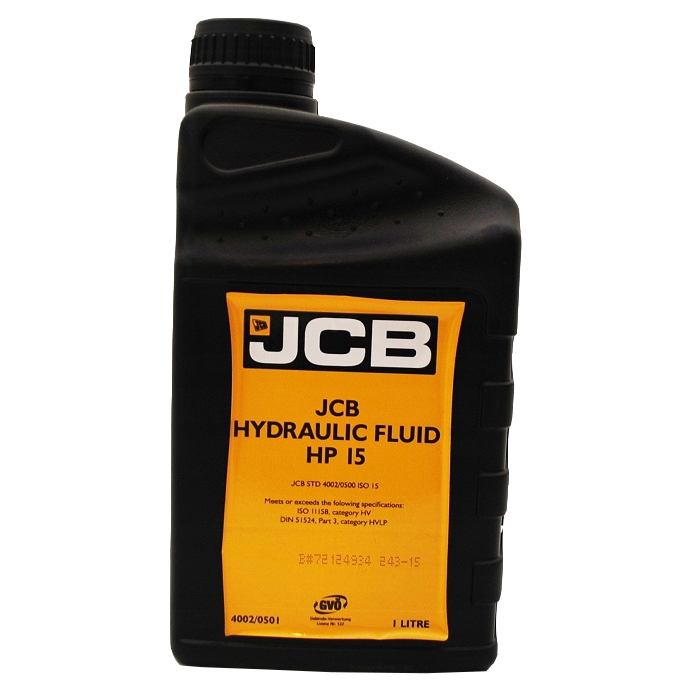 Масло гидравлическое HYDRAULIC FLUID HP15 1л JCB