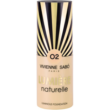 Тональный крем Vivienne Sabo с эффектом сияния Lumiere naturelle, тон 02
