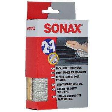 Универсальная мягкая губка для удаления насекомых двухсторонняя Sonax 073-426100