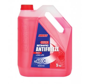 Антифриз Красный 5 Кг Af-655-L ABRO AF-655-L