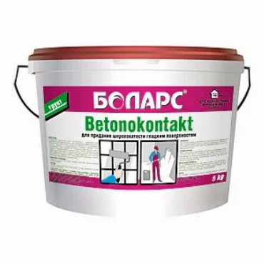 Грунт бетоноконтакт БОЛАРС адгезионный фракция 0,3-0,6 30 кг