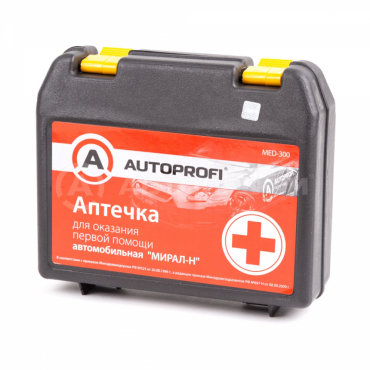 Автомобильная аптечка Autoprofi MED-300