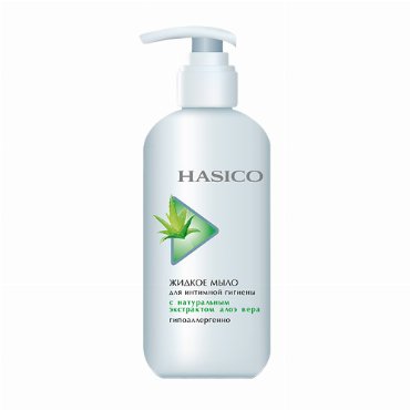 Жидкое мыло для интимной гигиены HASICO Алоэ вера 250мл