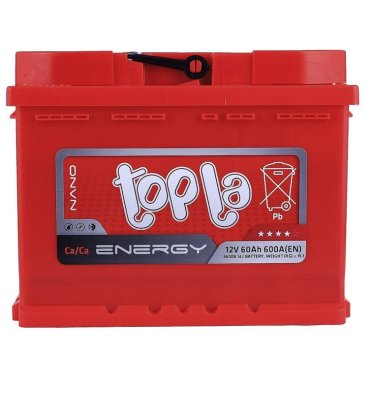 Аккумулятор автомобильный TOPLA E60H 60Ач 600A 108060