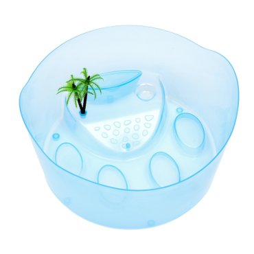 Террариум для черепах NOMOy Pet 25,5 х 24,5 х 13 см
