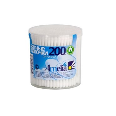 Ватные палочки Амелия 200шт