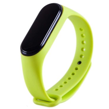Ремешок для Xiaomi Mi Band 5 Чехольчикофф TPU Вид 2 Салатовый