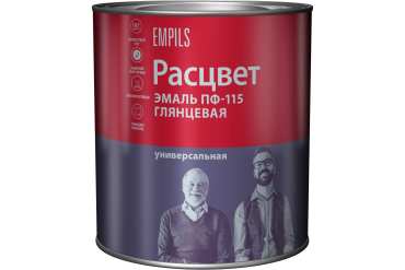 Расцвет Эмаль ПФ115 салатовая 2.7 кг 9597