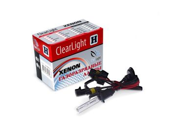Лампа ксеноновая Clearlight H4 6000K, LCL 00H 460-0LL