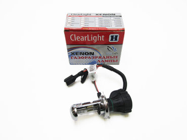 Лампа Биксеноновая Clearlight H4 8000K ближнийдальний, LCL 0H4 B80-0LL